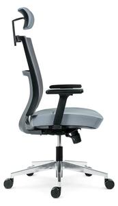 ANTARES kancelářská židle Next PDH, černá nebo šedá
