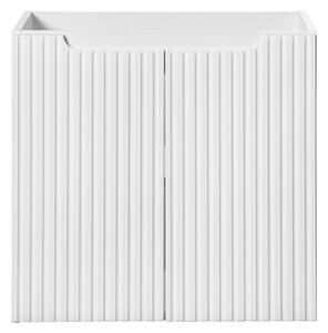 Comad Závěsná skříňka Nova White Gaja II s deskou 50 cm bílá/dub evoke