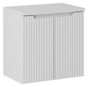 Comad Závěsná skříňka pod umyvadlo Nova White II s deskou 60 cm bílá