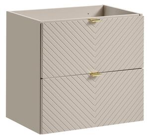 Comad Závěsná umyvadlová skříňka Viva Cashmere 82-60-2S kašmírová