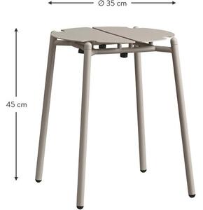 Zahradní kovová stolička Novo