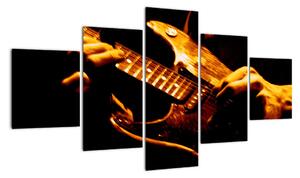 Obraz elektrické kytary (125x70cm)