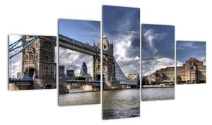 Moderní obraz města - Londýn (125x70cm)