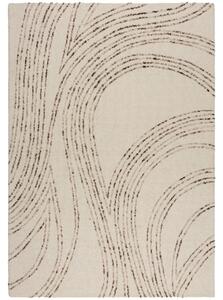 Flair Rugs Kusový koberec Memphis Abstract Swirl Natural/Brown - 160x230 cm