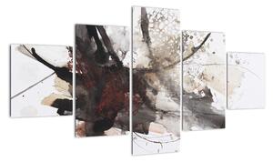 Abstrakce - obrazy do obýváku (125x70cm)