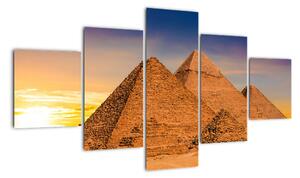 Obraz pyramid (125x70cm)
