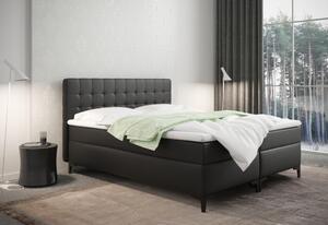 Čalouněná postel boxspring CHANTAL + topper, 180x200, soft 11