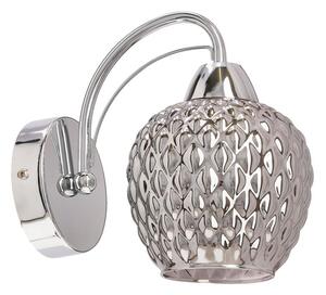 Nástěnná lampa TOBIAS 1xE27/40W/230V lesklý chrom