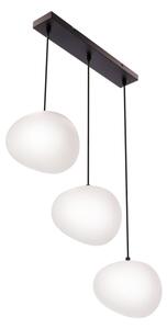 Lustr na lanku STONES 3xE27/40W/230V