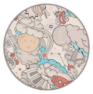 Dětské stropní svítidlo KIDDY 2xE27/40W/230V bílá/béžová