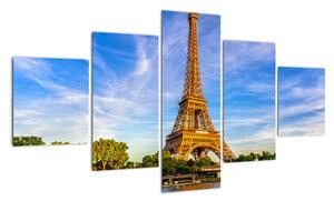 Obraz: Eiffelova věž, Paříž (125x70cm)