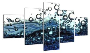 Obraz vodních bublin (125x70cm)