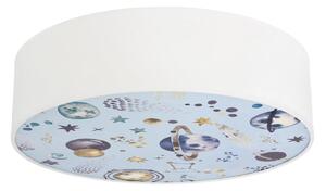 Dětské stropní svítidlo KIDDY 2xE27/40W/230V bílá/modrá