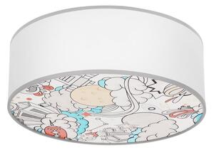 Dětské stropní svítidlo KIDDY 2xE27/40W/230V bílá/béžová