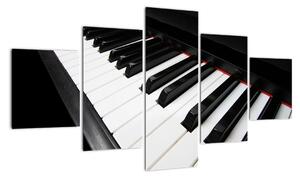 Obraz: klavír (125x70cm)