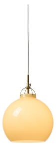 Halo Design 748006 - Lustr na lanku TOSCANA 1xE27/40W/230V pr. 27 cm béž./mosaz