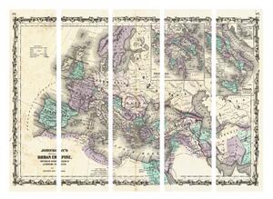 Murando DeLuxe Paraván mapa římská říše Velikost: 225x172 cm