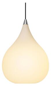 Halo Design 407931 - Lustr na lanku DROPS 1xE27/40W/230V pr. 30 cm bílá/m. chrom