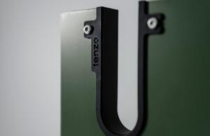 Matně zelená lakovaná skříňka Tenzo Uno 40 x 40 cm