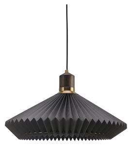 Halo Design 744299-Lustr na lanku PARIS 1xE27/60W/230V pr. 56 cm černá/mosaz/dub