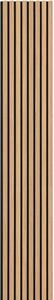 Lamelový obklad akustický T04 270x40cm Teak