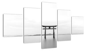 Obraz - střípky Japonska (125x70cm)