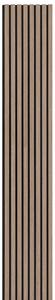 Lamelový obklad akustický 1559S 270x40cm Ořech