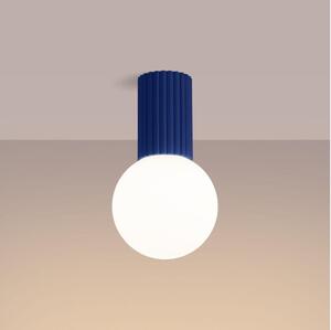 Sollux SL.1738 - Koupelnové stropní svítidlo HALO 1xG9/8W/230V IP44 modrá