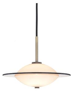 Halo Design 743599- Lustr na lanku ORBIT 1xG9/7W/230V pr. 24 cm bílá/mosaz/kouř