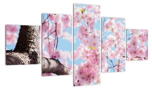 Kvetoucí strom - obraz (125x70cm)