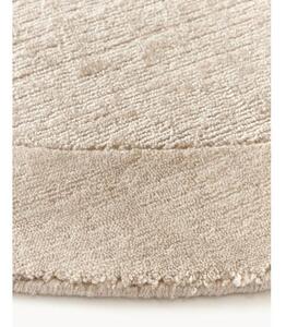 Kulatý koberec s nízkým vlasem Kari