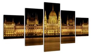 Budova parlamentu - Budapešť (125x70cm)