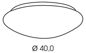 Brilagi - Tiffany vitrážové stropní svítidlo IVORY 3xE27/60W/230V pr. 40 cm