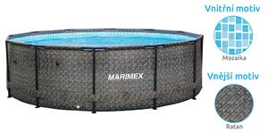 Marimex | Bazén Marimex Florida 3,66x0,99 m - motiv RATAN s pískovou filtrací | 19900076