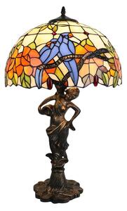 Brilagi - Tiffany vitrážová stolní lampa JUNGLE 1xE27/60W/230V