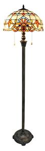 Brilagi - Tiffany vitrážová stojací lampa MIRABELLA 2xE27/60W/230V