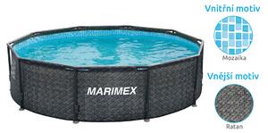 Marimex | Bazén Marimex Florida 3,05x0,91 m s pískovou filtrací - motiv RATAN | 19900079