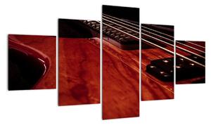 Obraz elektrické kytary (125x70cm)
