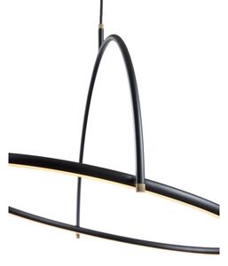Halo Design 749539 - LED Stm. lustr na lanku TILT LED/40W/230V pr. 40 cm černá
