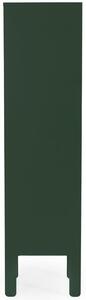 Matně zelená lakovaná knihovna Tenzo Uno 152 x 40 cm