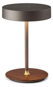 Halo Design 745791- LED Stm. nab. lampa ON THE MOVE LED/2,5W/4000 mAh šedá/dřevo