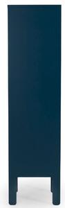 Matně petrolejově modrá lakovaná knihovna Tenzo Uno 152 x 40 cm