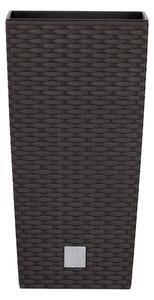Květináč RATO SQUARE + vklad umbra 20cm