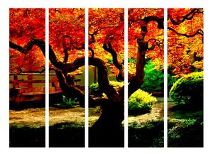Murando DeLuxe Paraván japonská zahrada Velikost: 225x172 cm