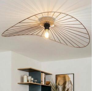 Brilagi - LED Přisazený lustr CERIA WIRE 1xE27/40W/230V 60x80 cm bronzová/dub
