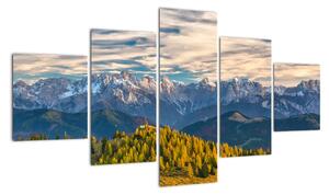 Obraz - panorama hor (125x70cm)