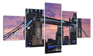 Obraz s Tower Bridge (125x70cm)