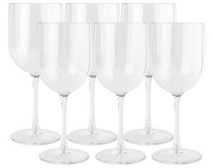 ERNESTO® Sada sklenic, 6dílná (transparentní, sklenice na víno) (100375079005)