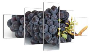 Obraz s hroznovým vínem (125x70cm)