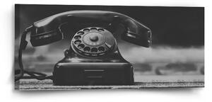 Sablio Obraz Starý telefon - 110x50 cm